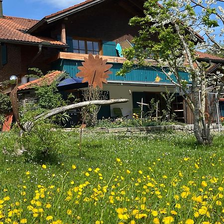 Alpenstyle Ferienwohnung mit Südbalkon in Geisteier's Hüs Bad Oberdorf Exterior foto