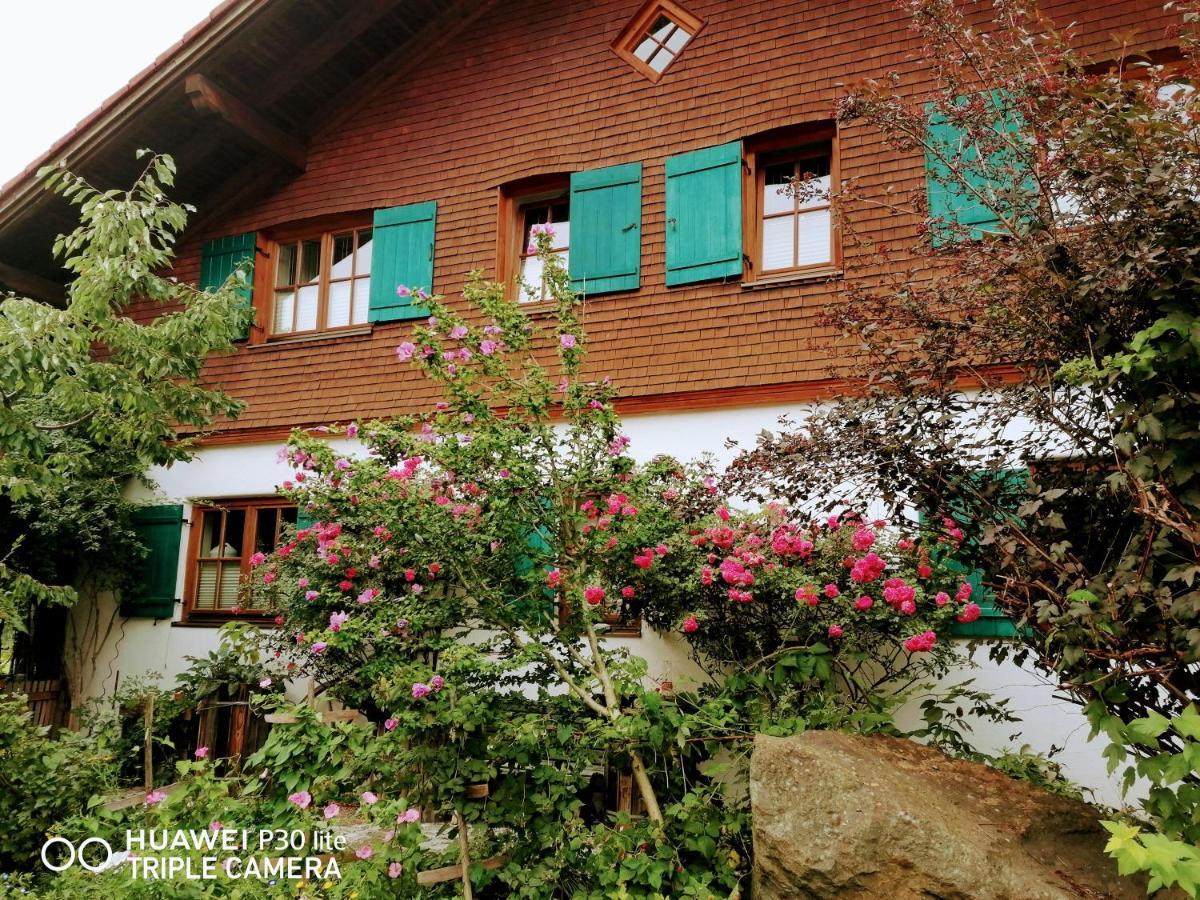 Alpenstyle Ferienwohnung mit Südbalkon in Geisteier's Hüs Bad Oberdorf Exterior foto