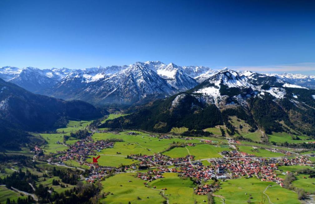 Alpenstyle Ferienwohnung mit Südbalkon in Geisteier's Hüs Bad Oberdorf Exterior foto