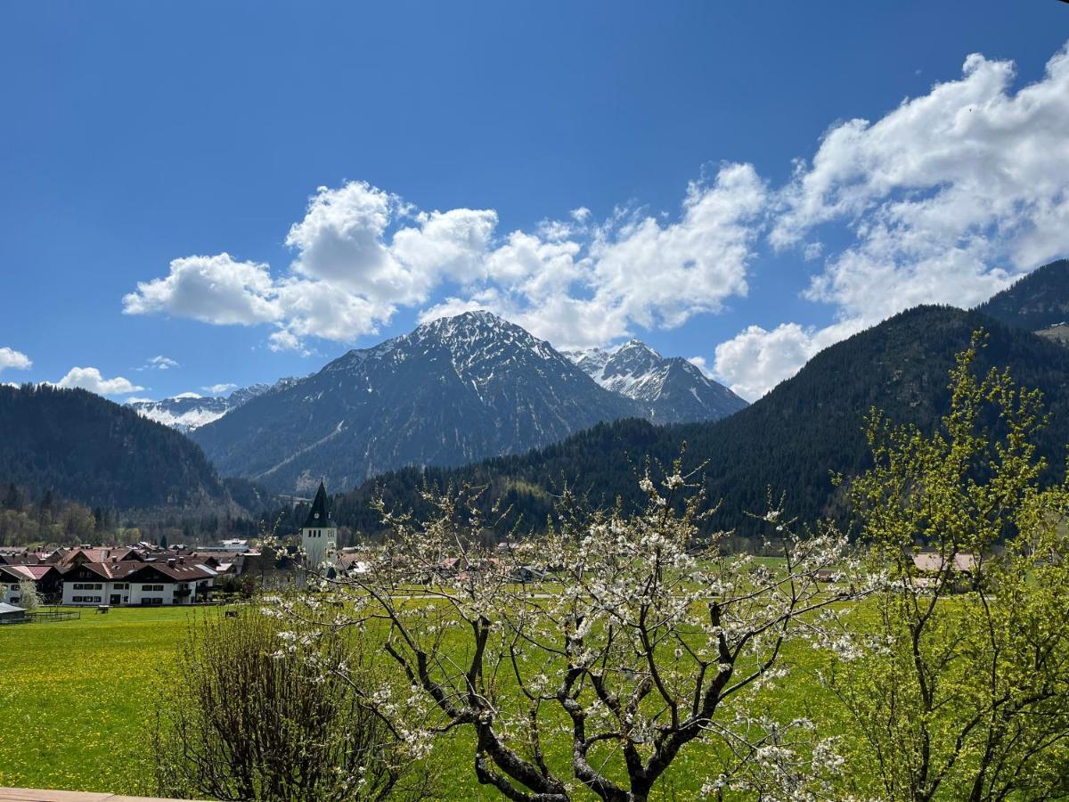 Alpenstyle Ferienwohnung mit Südbalkon in Geisteier's Hüs Bad Oberdorf Exterior foto