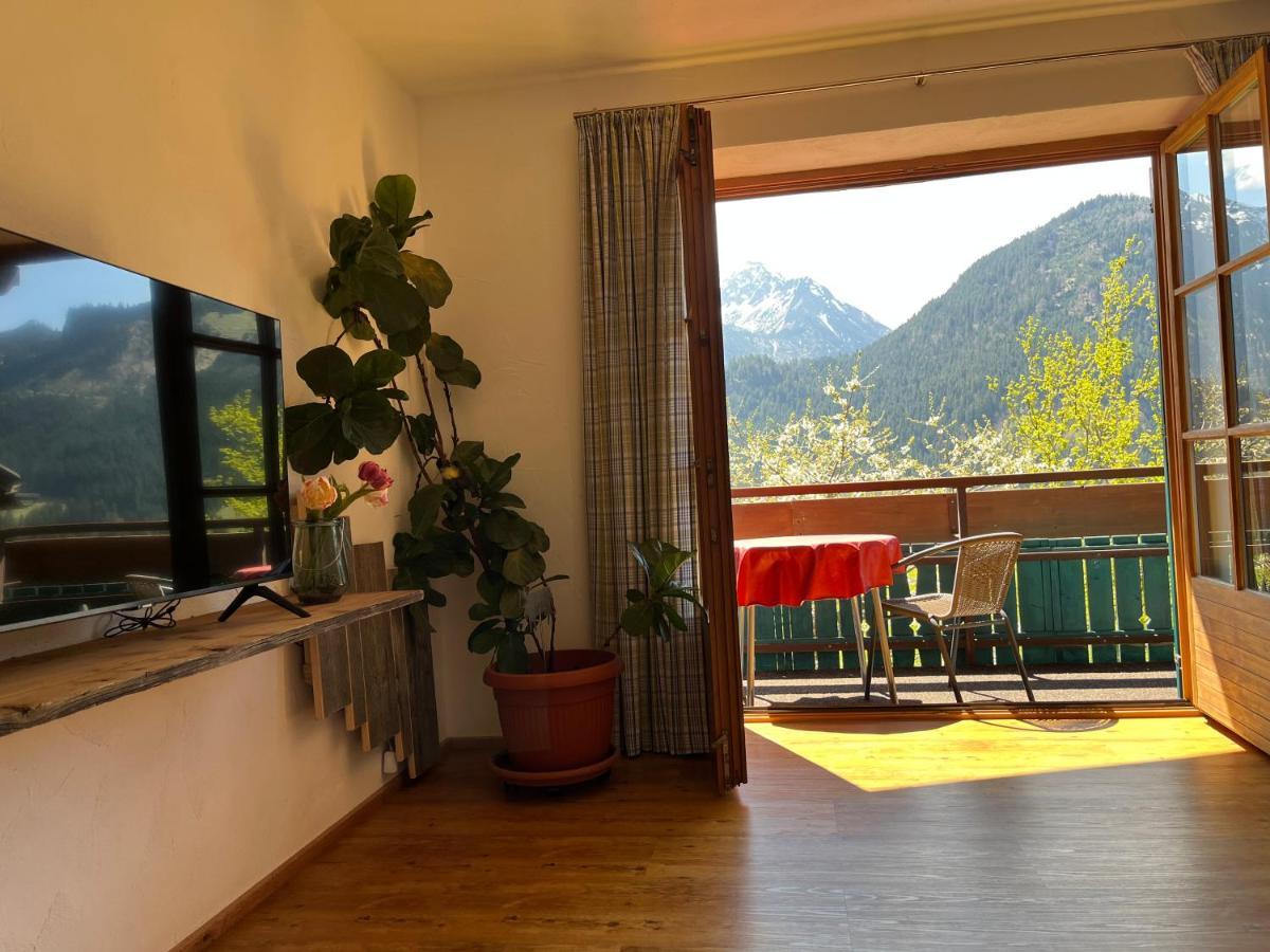 Alpenstyle Ferienwohnung mit Südbalkon in Geisteier's Hüs Bad Oberdorf Exterior foto